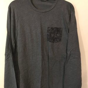 Hollister Grey long sleeve T-Shirt